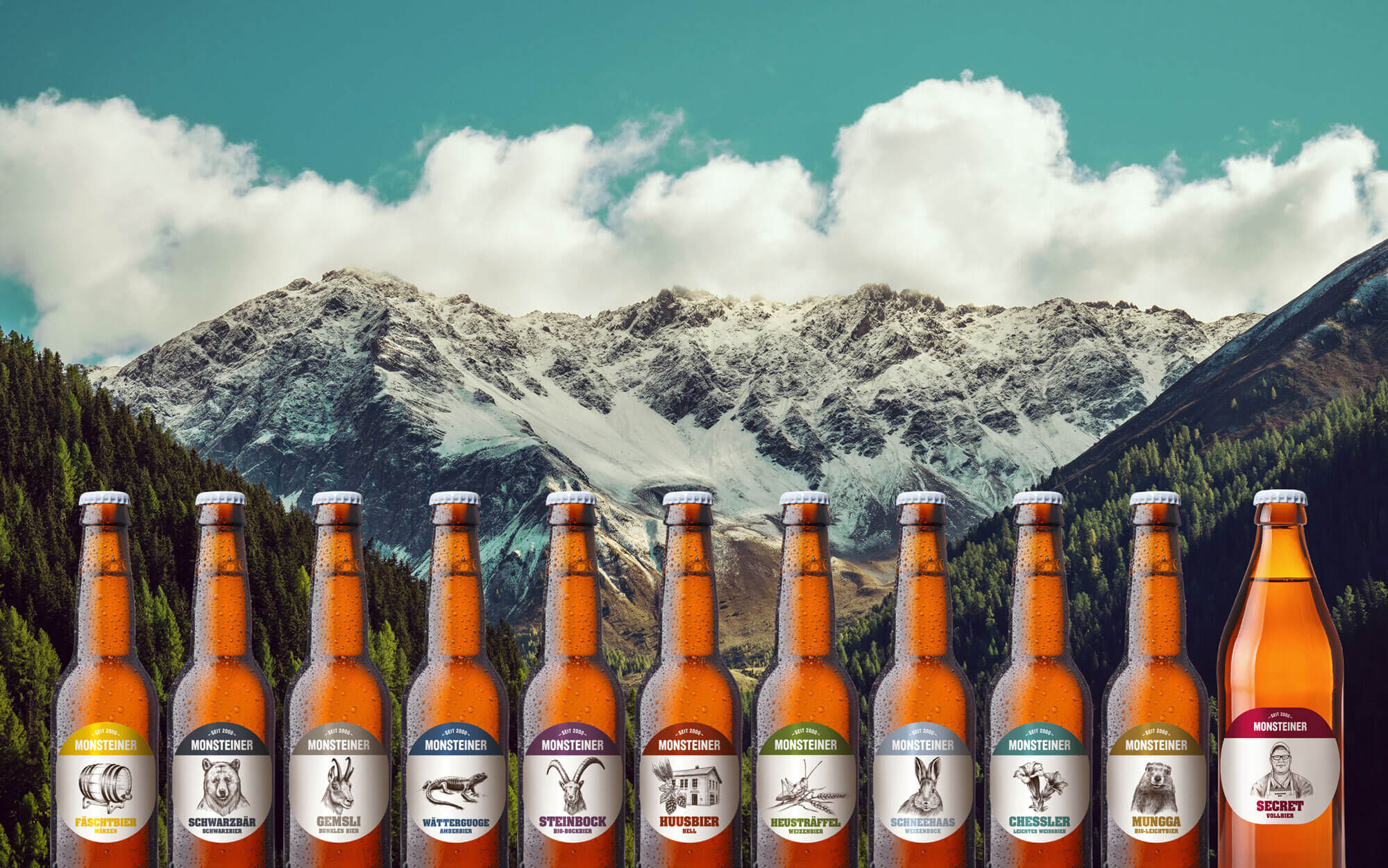 Monsteiner Sortiment mit Panorama